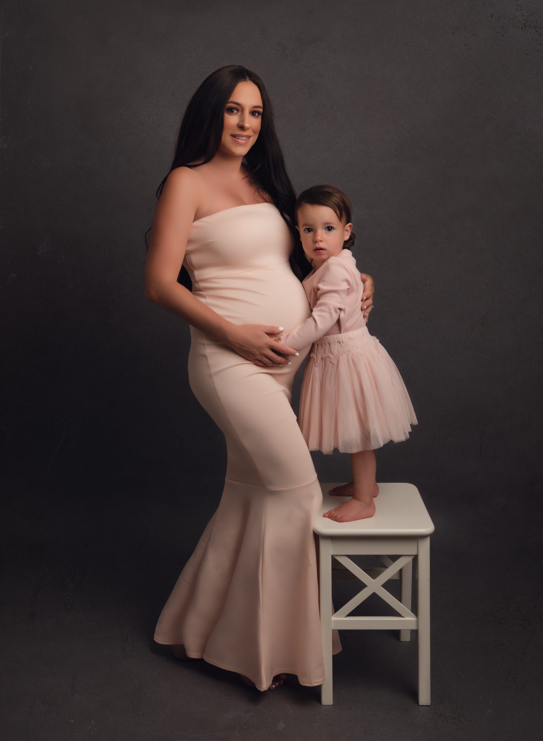 Maternity family shoot mother with daughter - Sunderland Wearside Tyne and Wear